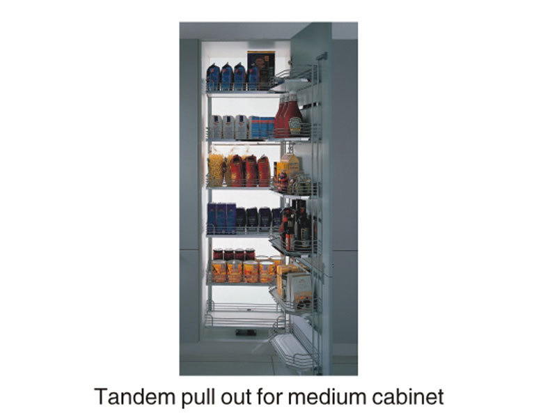 Pullout Basket Tandern pull out for medium cabinet