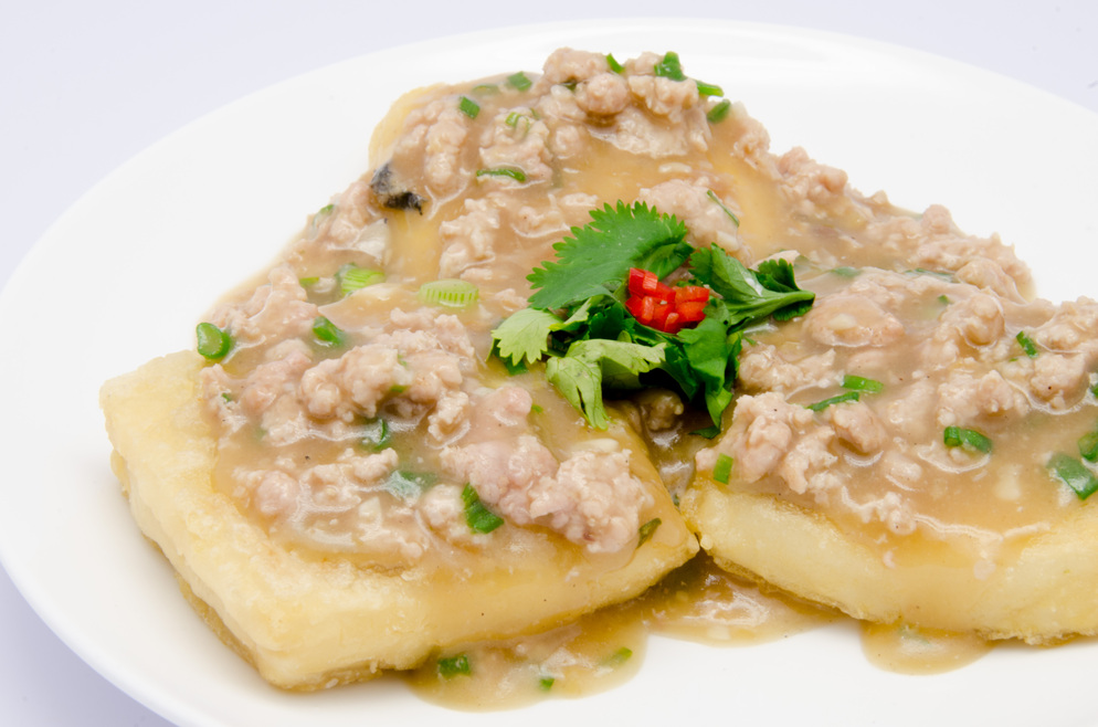 地板豆腐	Tofu with Minced Pork & Salted Fish