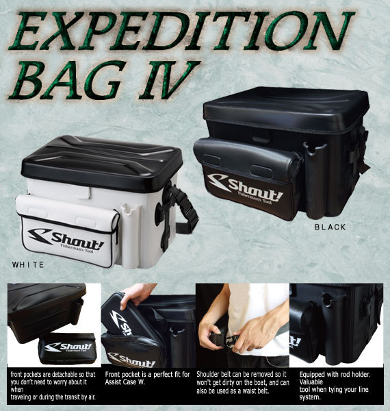 SHOUT EXPEDITION BAG IV BLACK