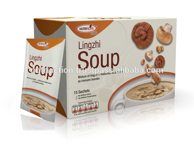 Lingzhi soup Ganoderma Instant Soup as immune