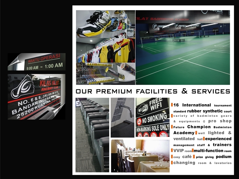 Kilas Kilat Racquet Club Recreational Leisure Training Facilities In Malaysia