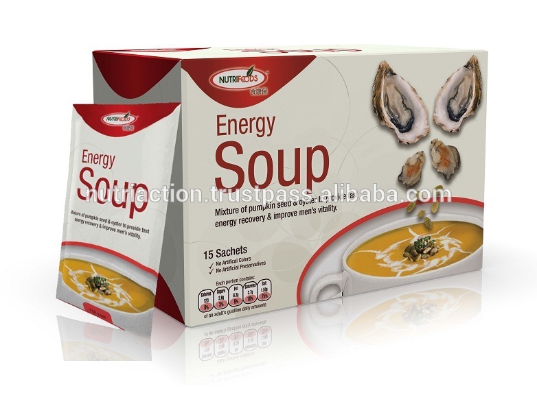 Energy Functional Instant Soup Powder for energy