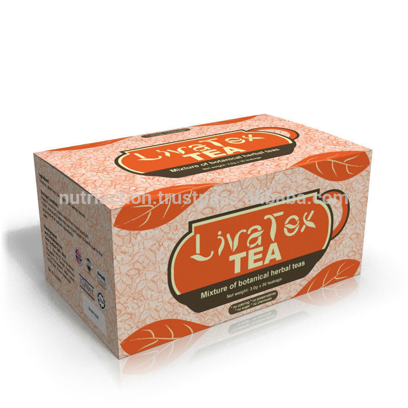 Liver Tonic Botanical Tea for Detoxification Functional