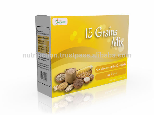 15 Grains Mix Powder Drink for healthy