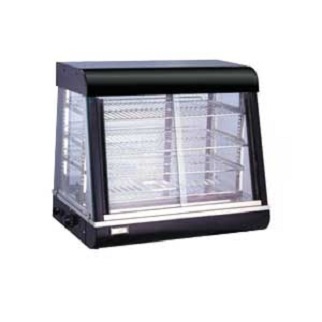 Curved Glass Warming Showcase