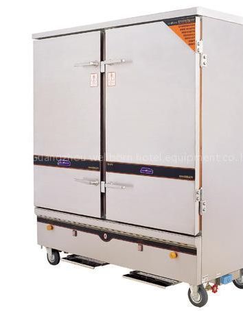 Gas Heating & Steame Heating Rice Steamer Cart GRS24