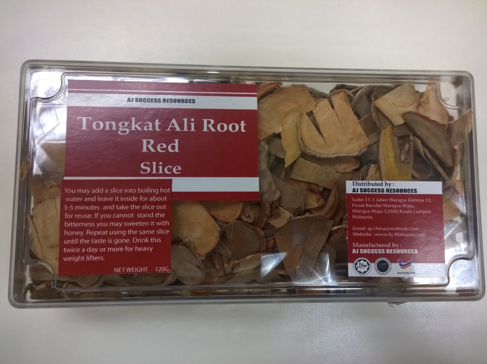 tongkat ali red slice