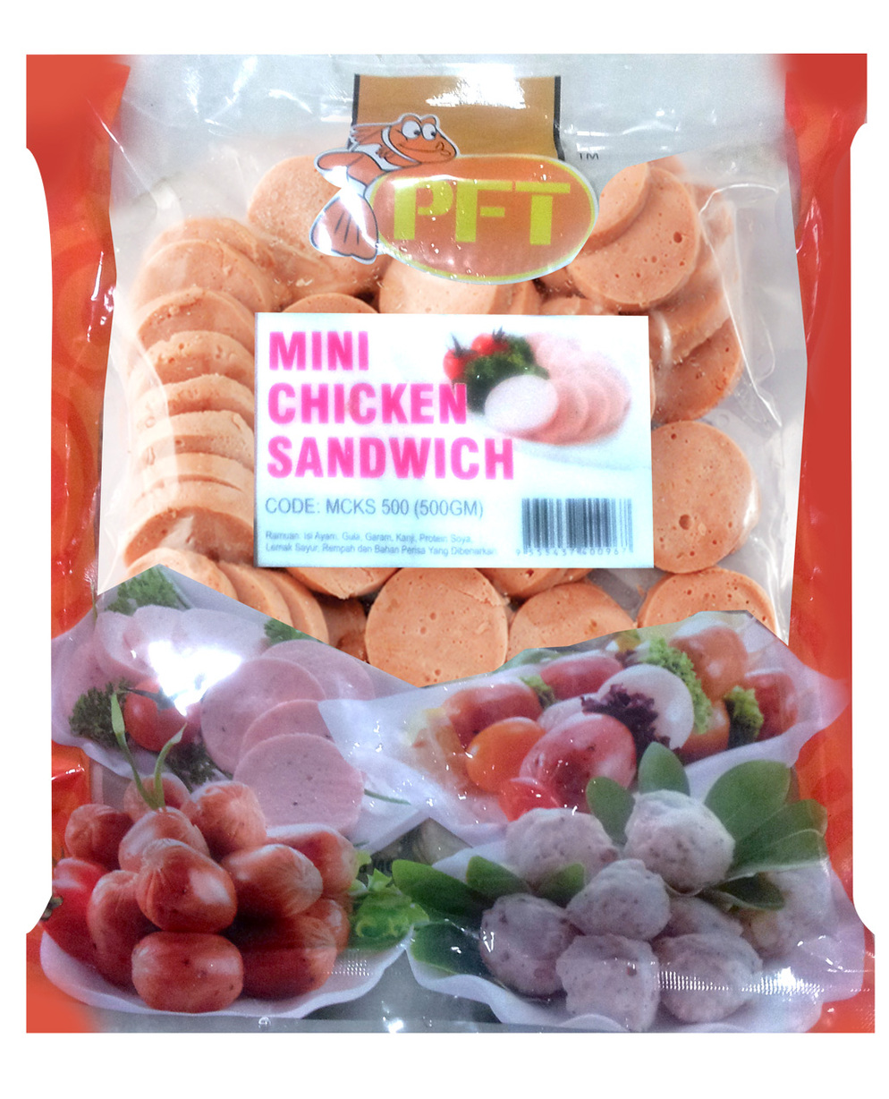 Mini Chicken Sandwich 500g - 42pcs