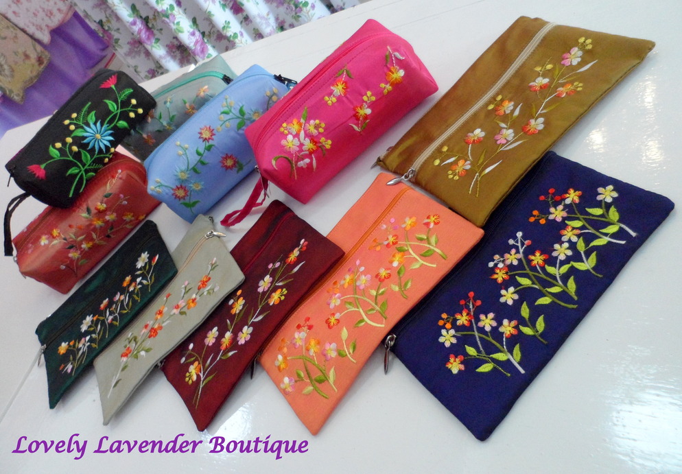 Flowery Pouch RM10 per piece