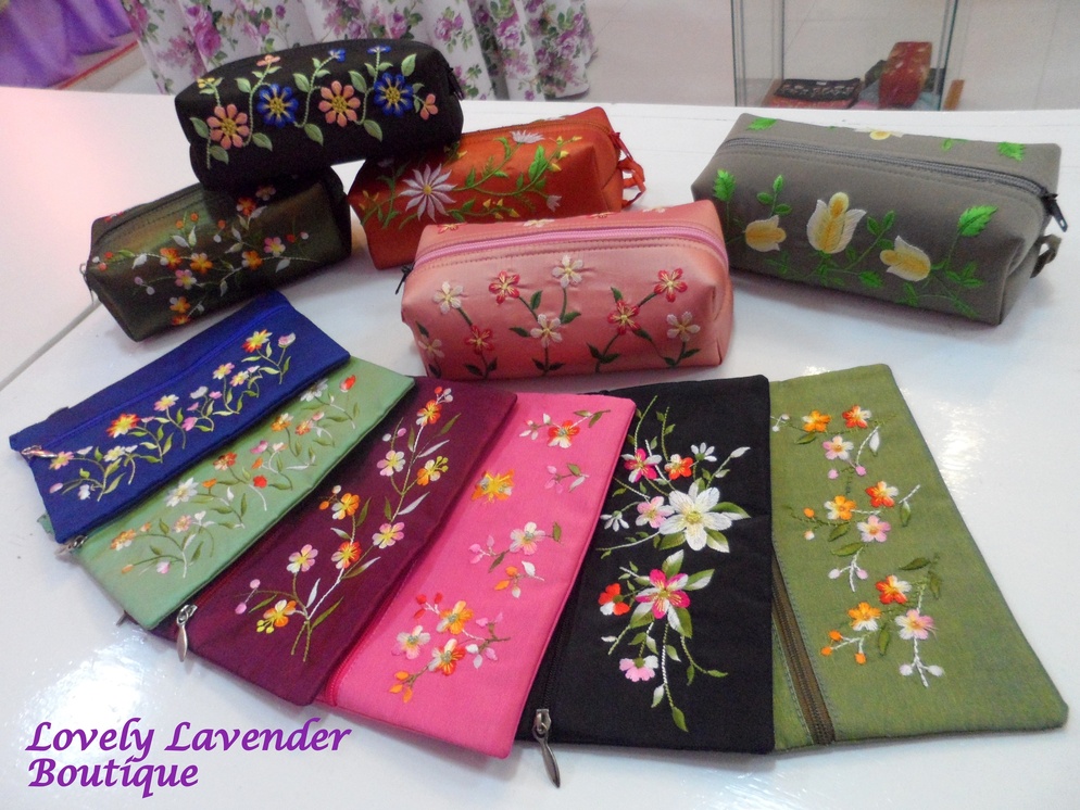 Flowery Pouch RM10 per piece