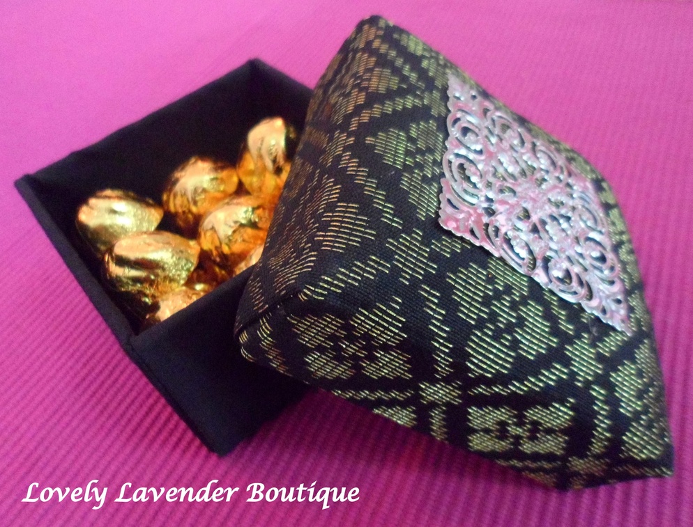 Black Songket Box