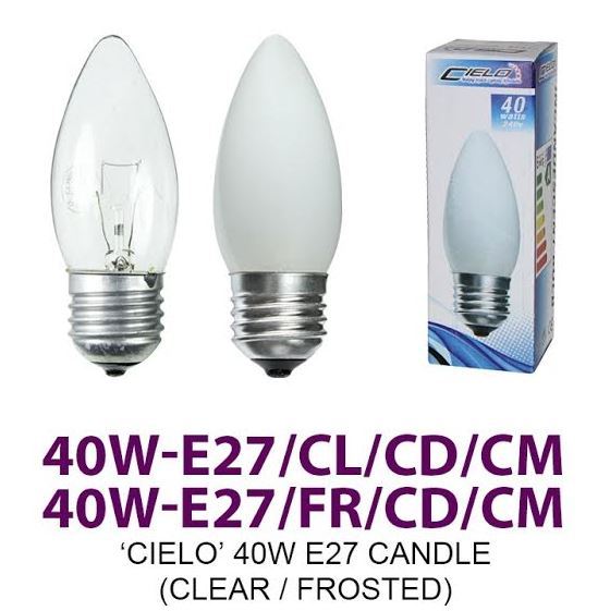 40W E27 CL FR CD CM