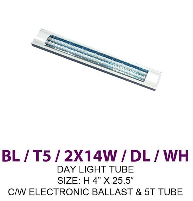 BL T5 2X14W DL WH