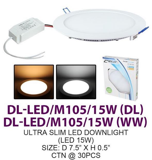 DL LED M105 15W DL WW