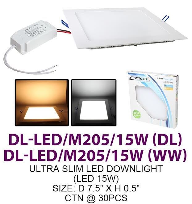 DL LED M205 15W DL WW
