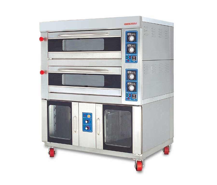 2 Deck Electrical Baking Oven + Pan Proofer