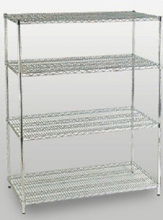 Chrome Wire Shelving