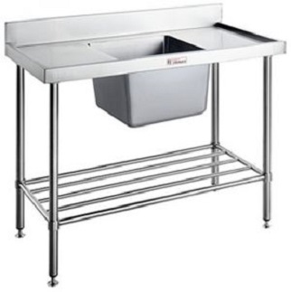 Knock Down Single Bowl Sink Table