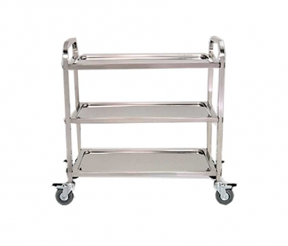 Knock Down Stainless Steel Trolley