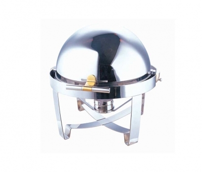 Round Chafing Dish with Full Top Cover