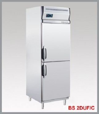 Stainless Steel 2 Doors Upright Chiller or Freezer or Chiller & Freezer