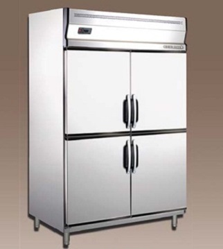 Stainless Steel 4 Doors Upright Chiller or Freezer or Chiller & Freezer