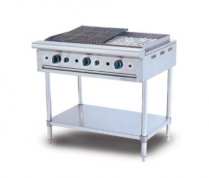 Stainless Steel Char Rock Broiler