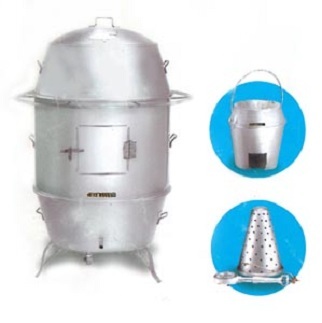 Stainless Steel Gas or Charcoal Apollo Stove (with or without Hanger)