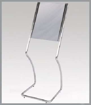 Stainless Steel Menu Stand