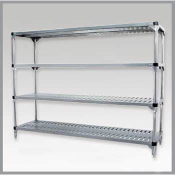 Stainless Steel Perforated 4 Tier Rack