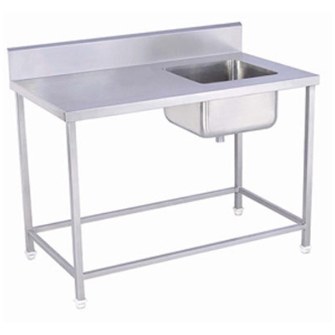 Stainless Steel Single Bowl Sink Table