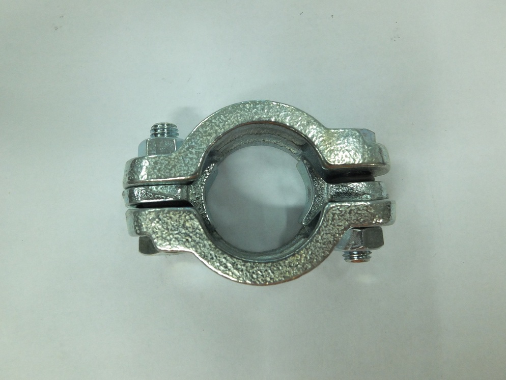 Double Bolt Hose Clamps with Saddles