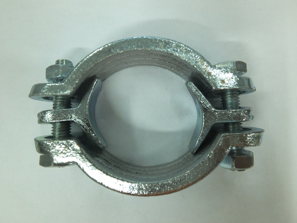 Double Bolt Hose Clamps with Saddles