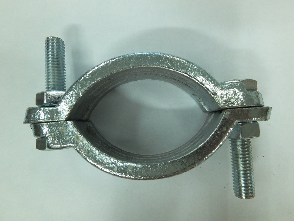 Double Bolt Hose Clamps without Saddles