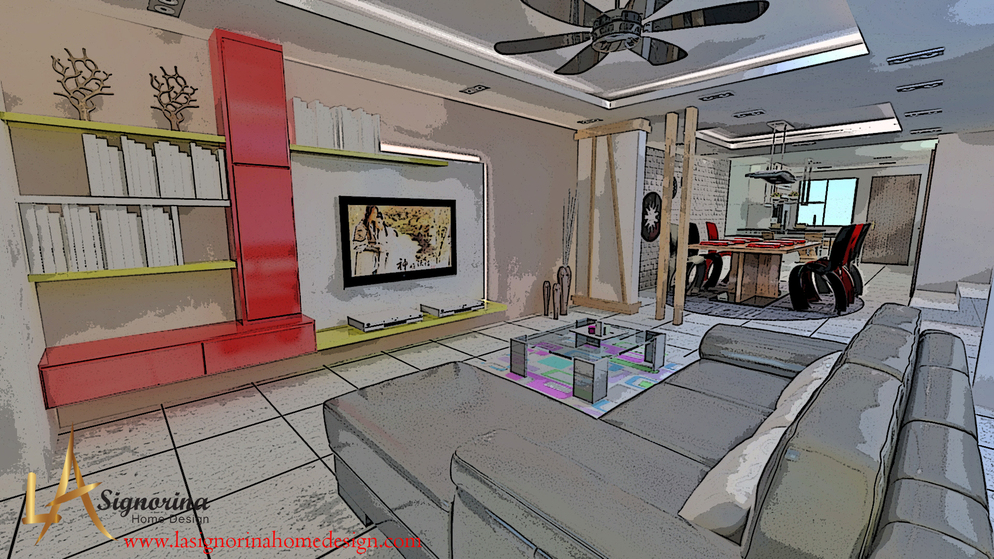 living area design