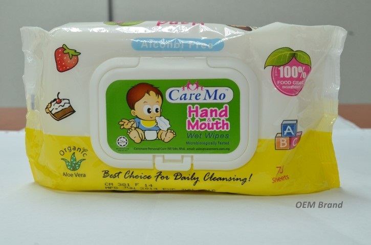 Hand & Mouth Wet Wipes (2)