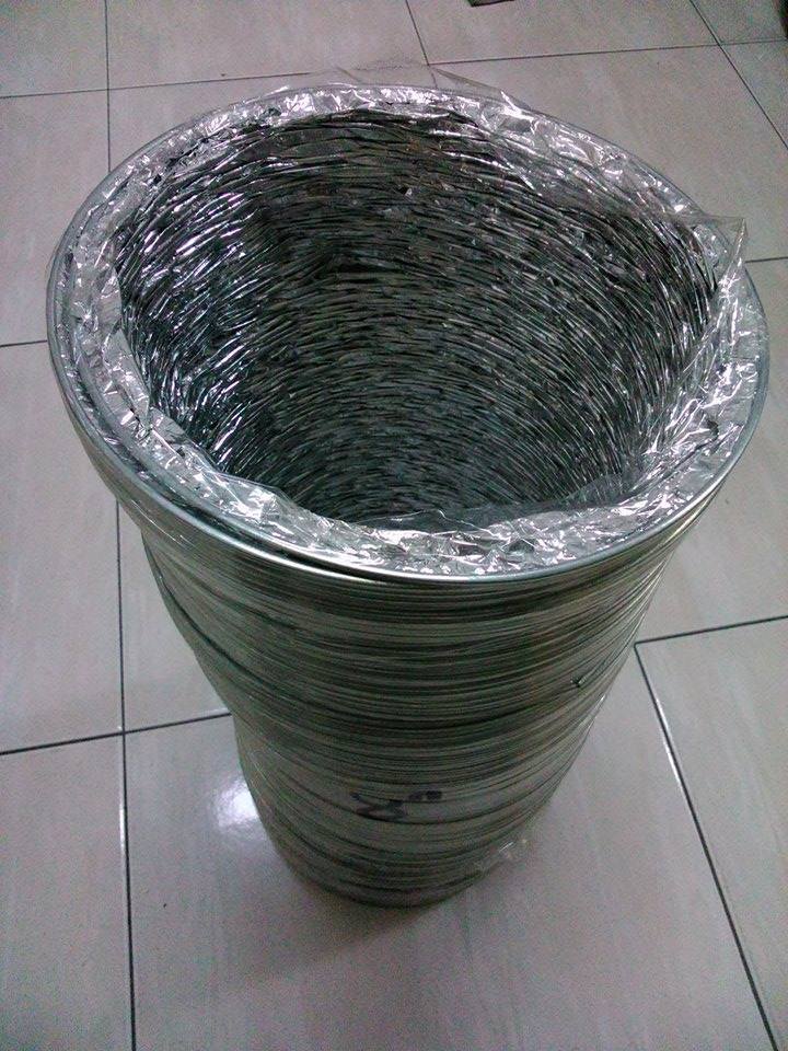 Flexible Heat Resistance Aluminium Foil Duct Hose use in HVAC Ventilation System