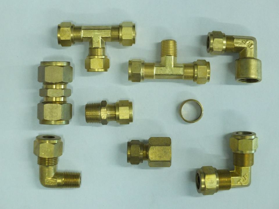 Two Touch Fitting/ Brass Compression Fitting