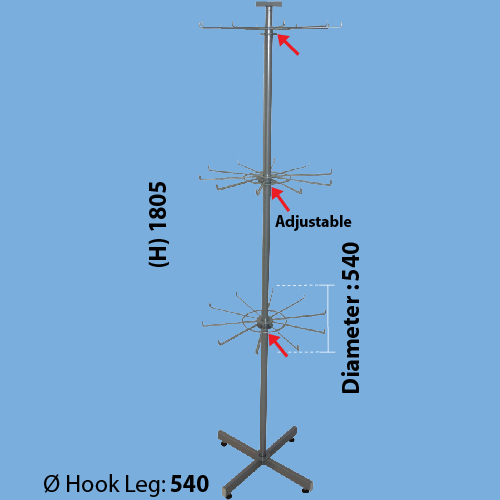 Round Hook Stand resize