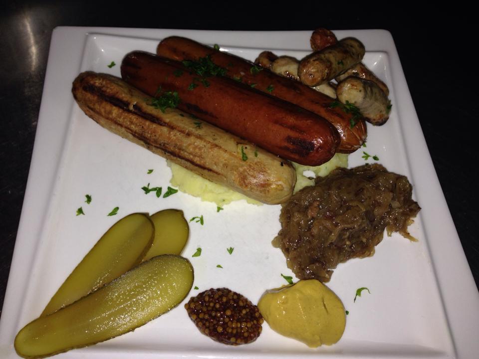 Jumbo Sausages & Pickles