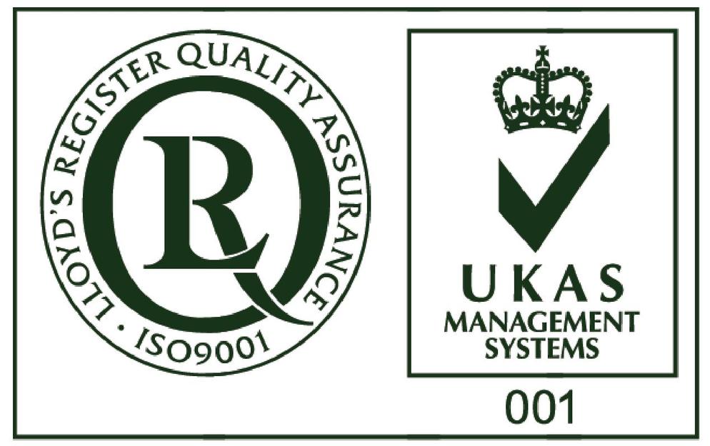 ISO 9001 & UKAS Mark