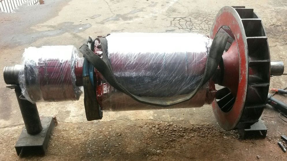 Repair Big Motor Shaft