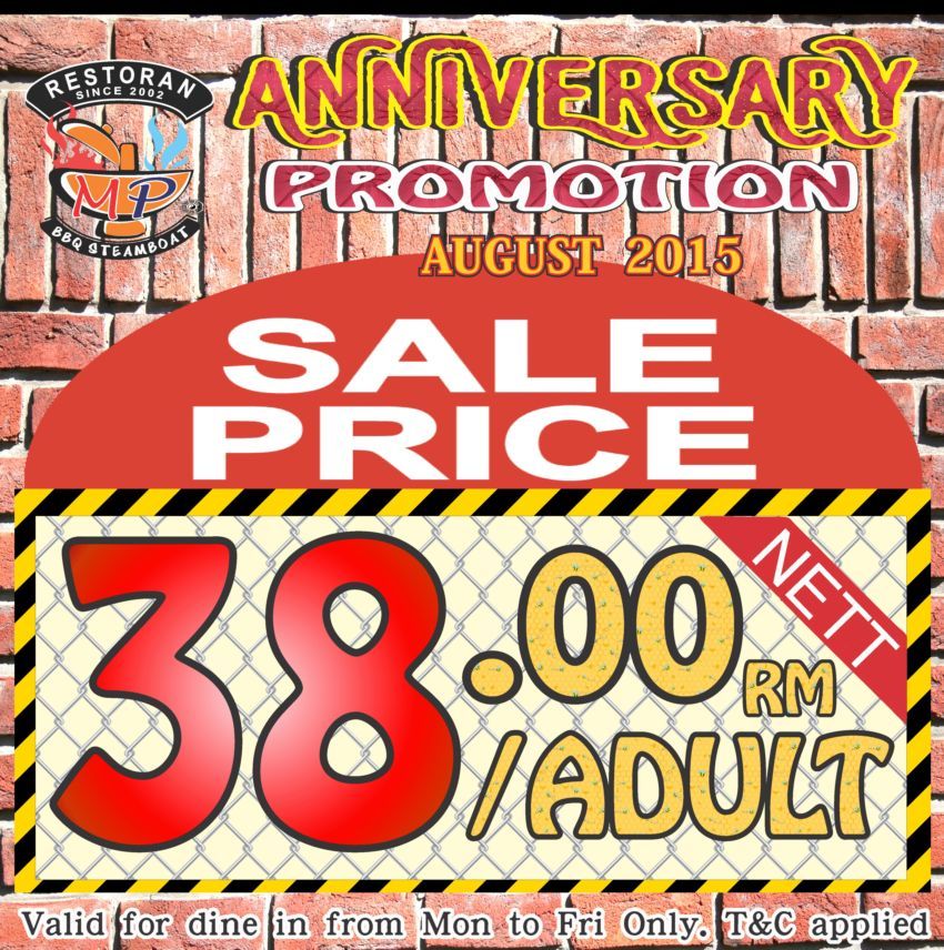 Anniversary SALES