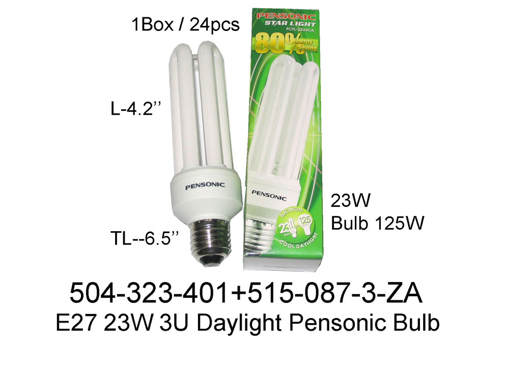504 323 401 E27 23W 3U  Pensonic