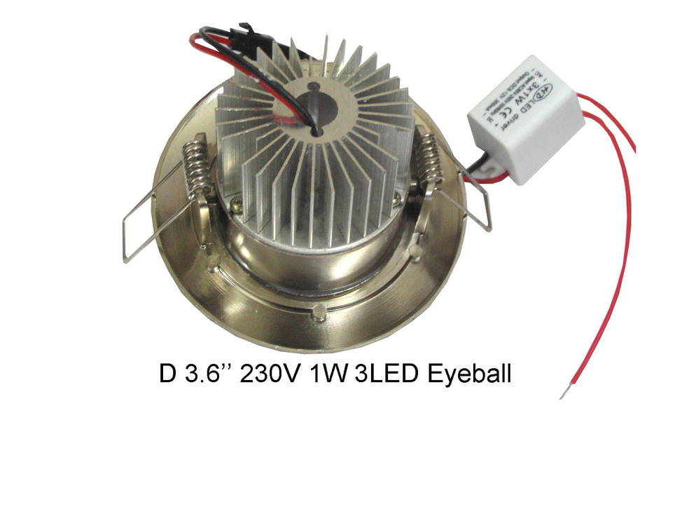 504 500 343 1W 3LED Eyeball