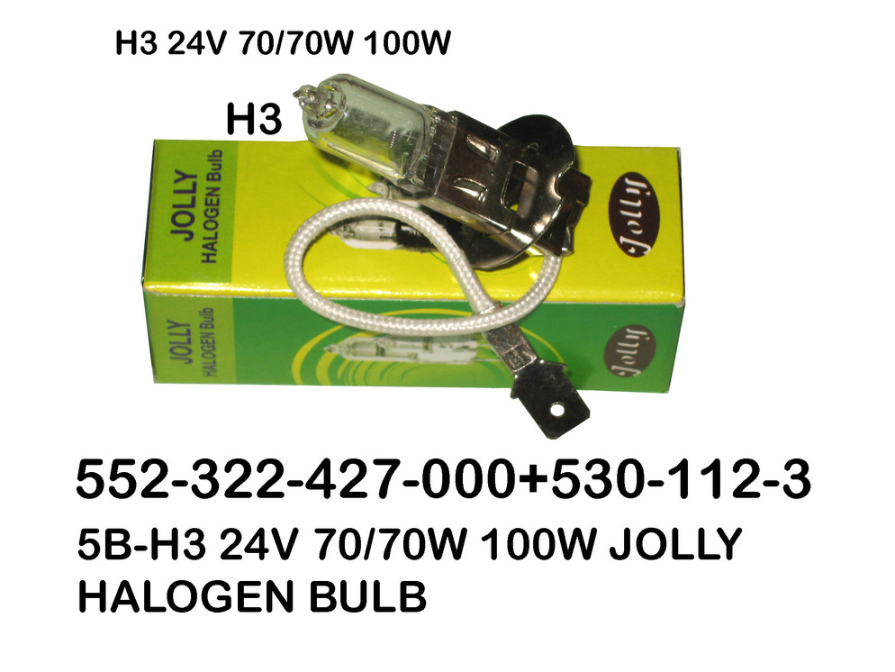 552 322 427 000 H3 24V 70 75W 100W