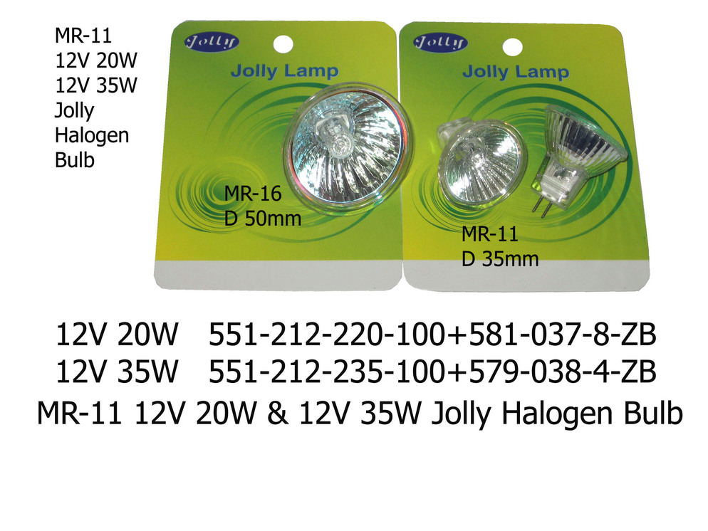 551 212 220 100 MR 11 12V 20W Jolly Halogen