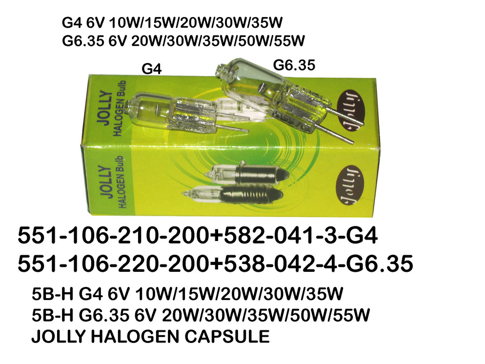 551 106 210 200 6V 10W