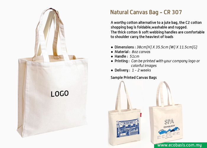 CR307   8oz Canvas bag