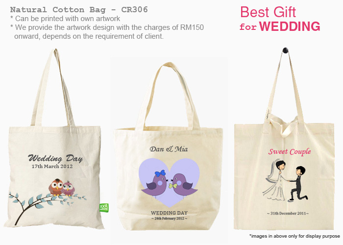 Wedding Gift   Wedding Cotton Bag